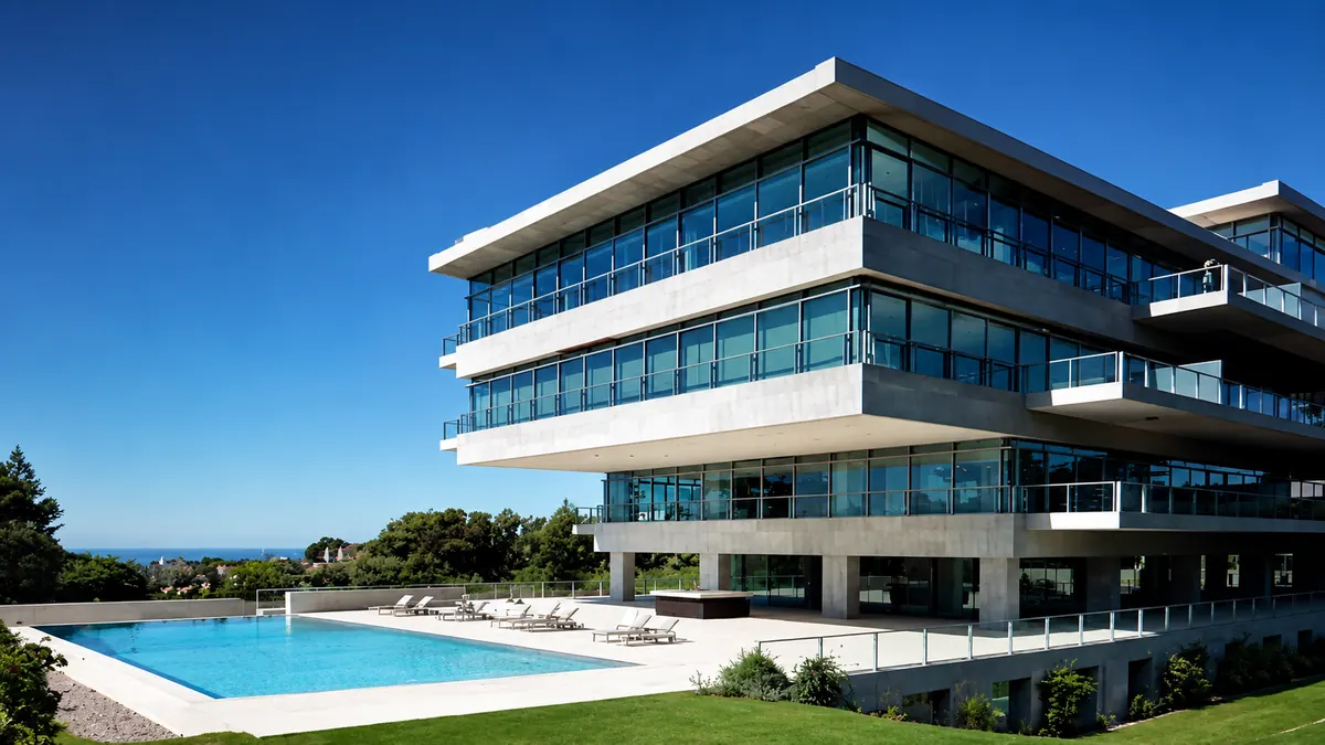 Nueva Alianza: seafront residential building